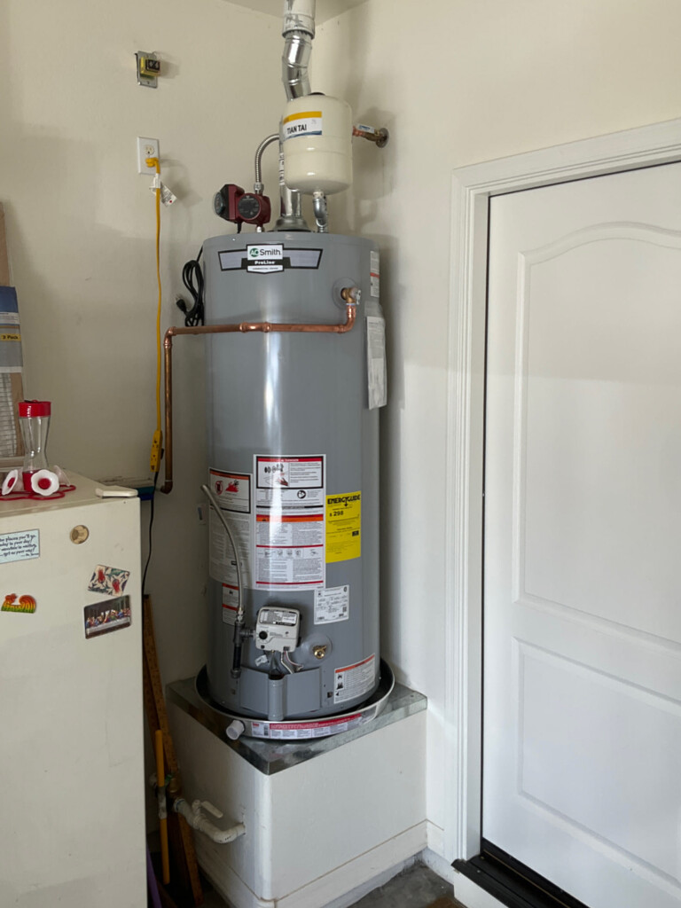 AZSP Tanked Water Heater Installation